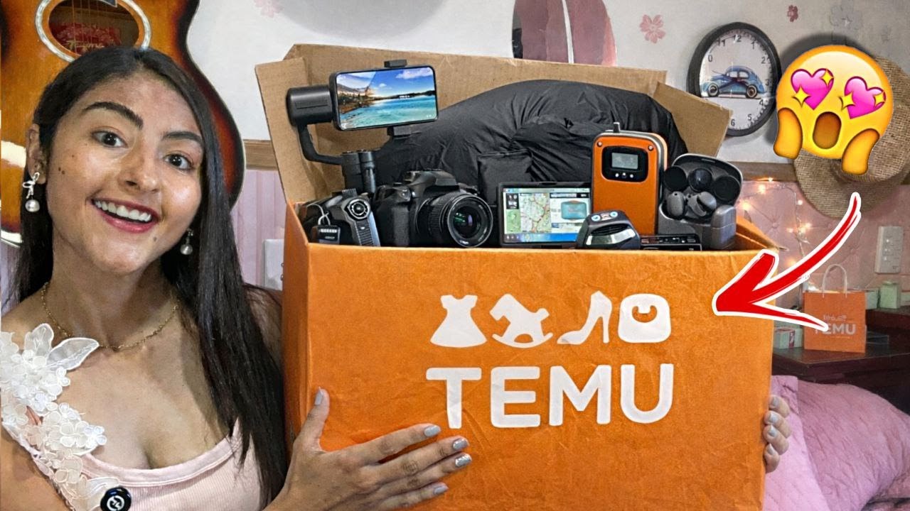 CHEGARAM MEUS PEDIDOS DA TEMU *Unboxing*