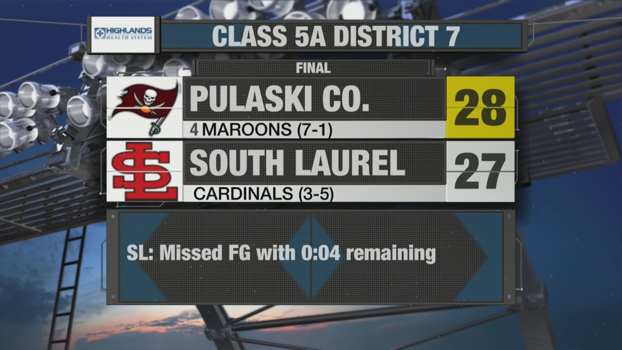 HIGHLIGHTS: Pulaski County v South Laurel