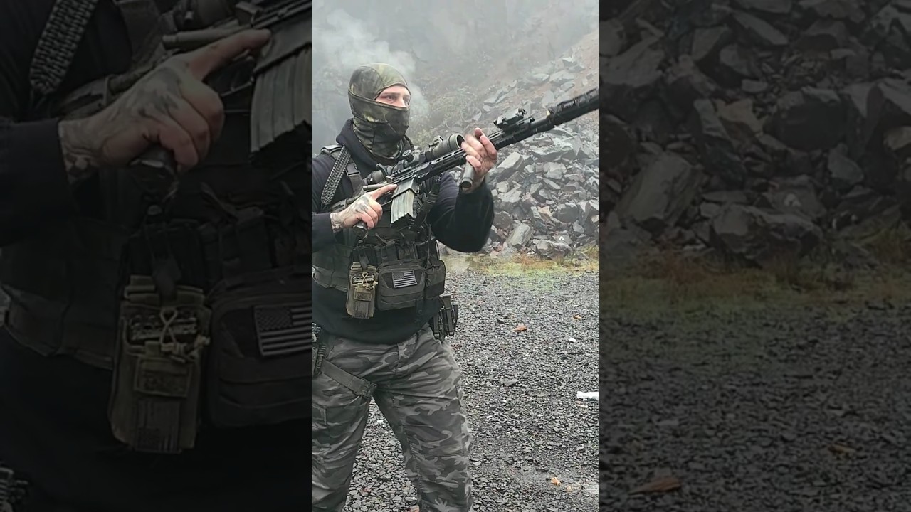 GBRS Check Drill 1,5, & 5 Using Piggybacked Red Dot Mk12 Style Setup