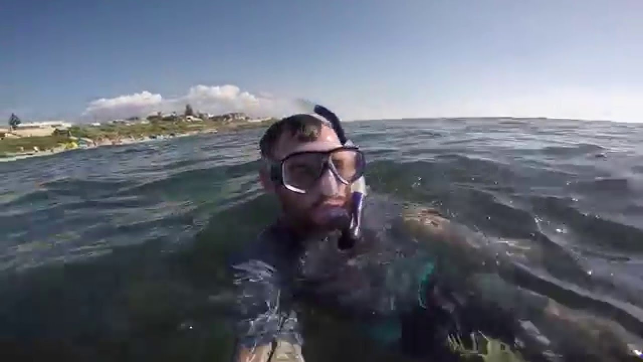 Snorkeling at Mettams Pool, Perth, WA