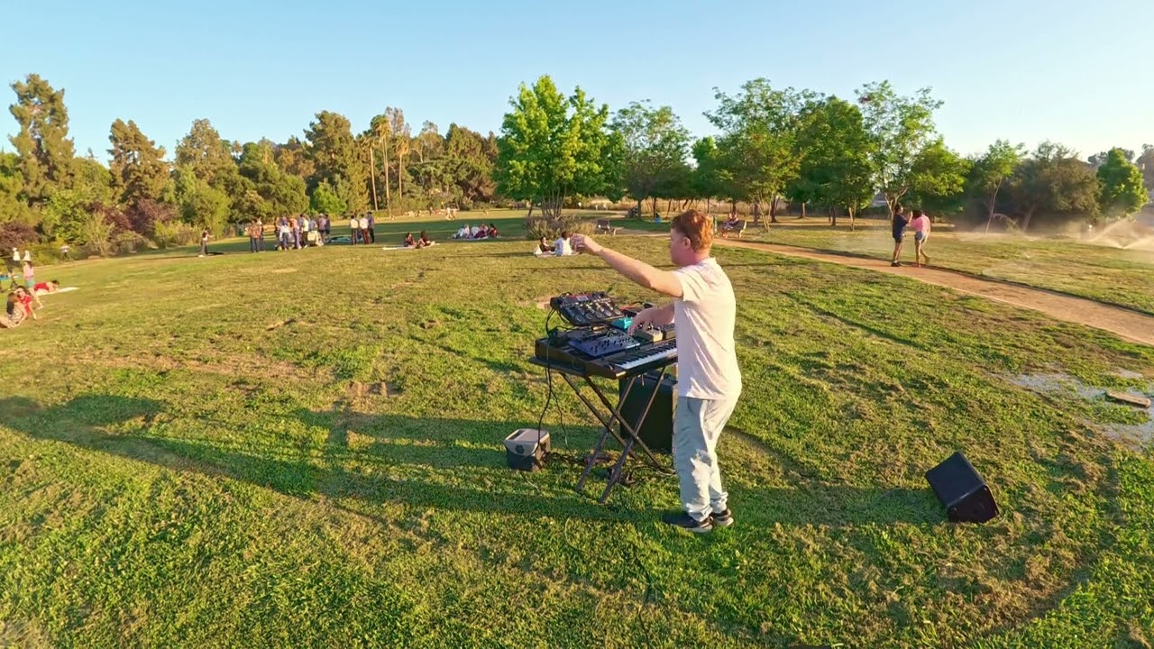 ✨🪐 Novation Nova Desktop Jam / Outdoor Improvised Electronic Music / House / Atmospheric DnB  🌳✨