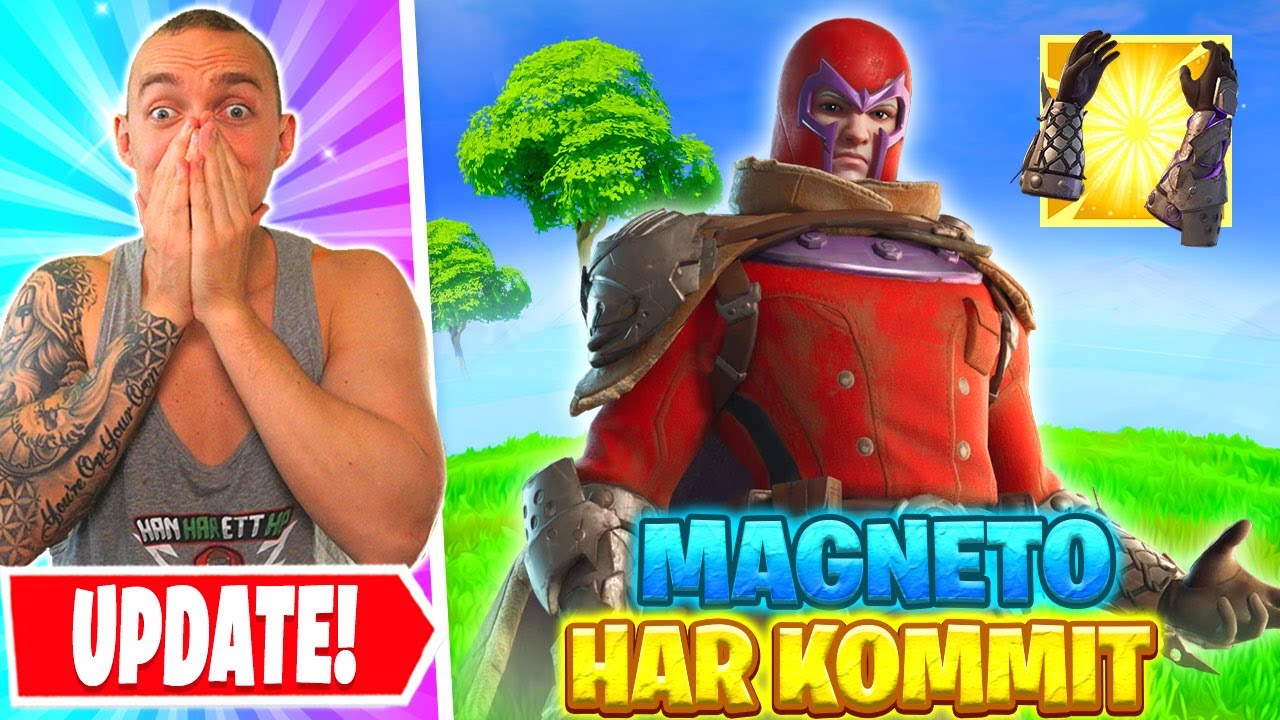 MAGNETO HAR KOMMIT TILL FORTNITE