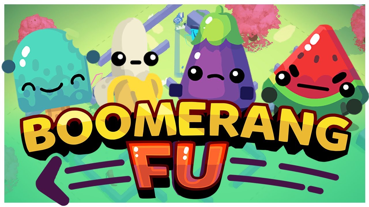 THAT'S WHAT YOU GET! - Boomerang Fu (4 Player Gameplay)