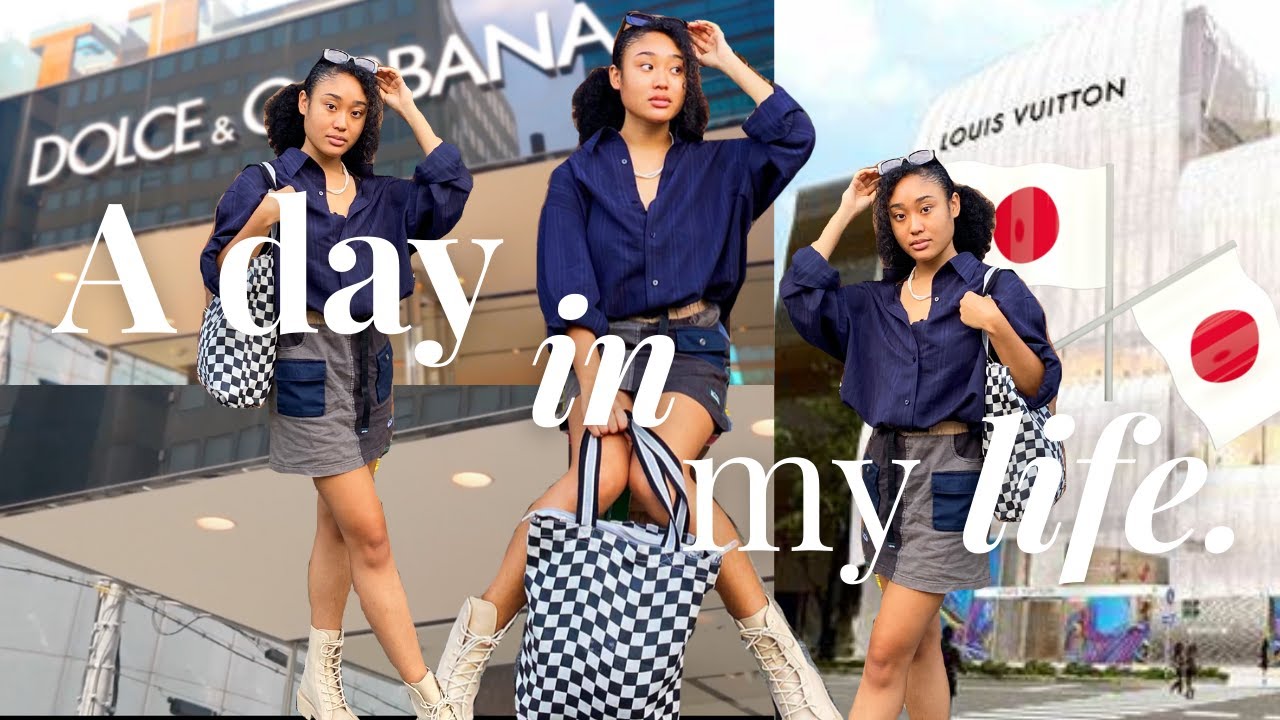 A DAY IN MY LIFE IN JAPAN 🇯🇵 || Thrifting And Eating Korean Food 🍜