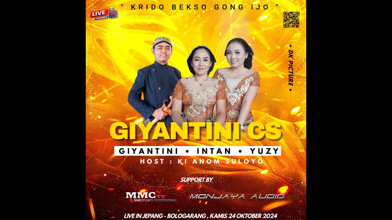 🔴LIVE TAYUB GIYANTINI CS // MON JAYA AUDIO //  MMC TV GROBOGAN // Bologarang, 24 OKT 2024