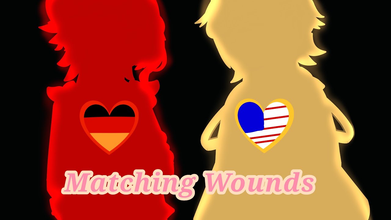 Matching Wounds| GerAme| °•~Noah and West~•°