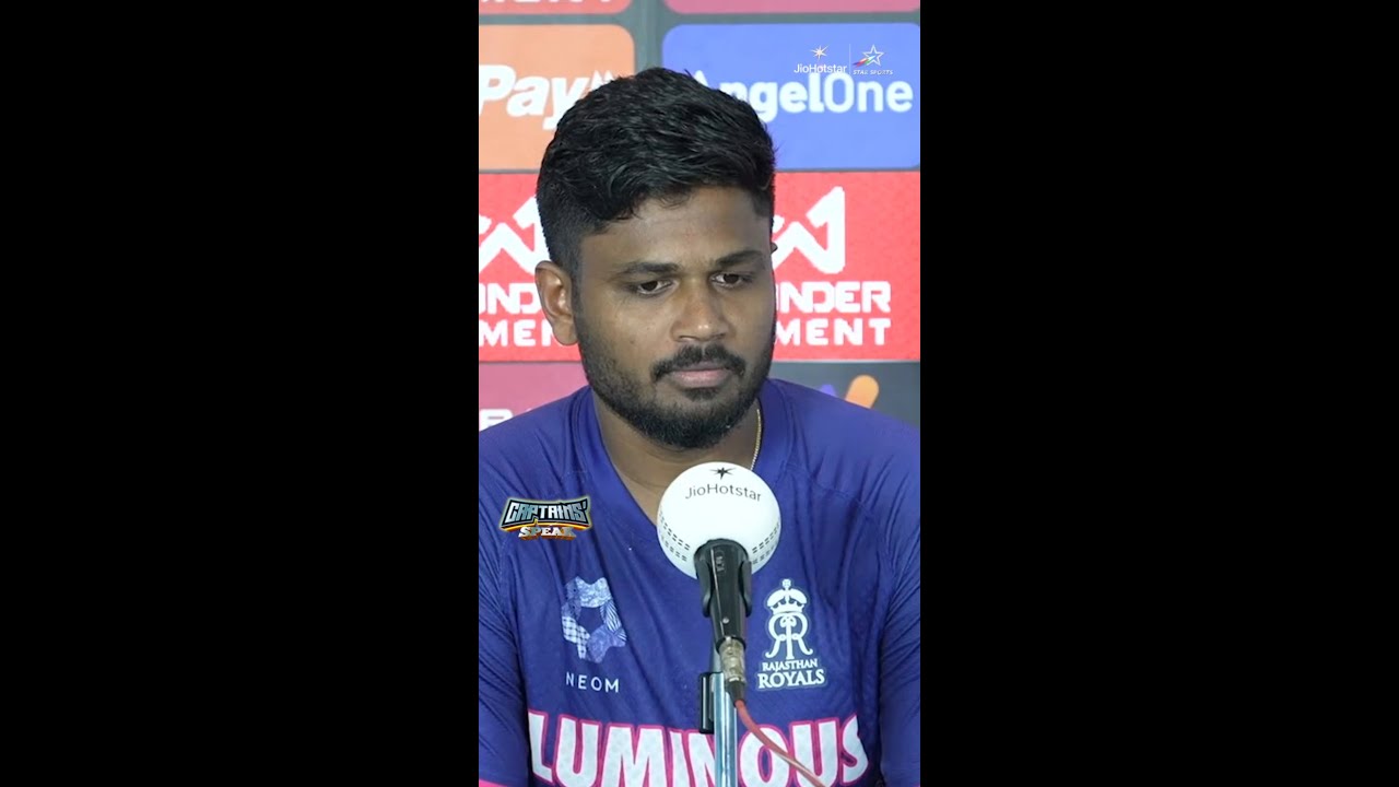 Riyan Parag will captain Rajasthan for the first 3 matches, confirms skipper Samson | #IPLonJioStar
