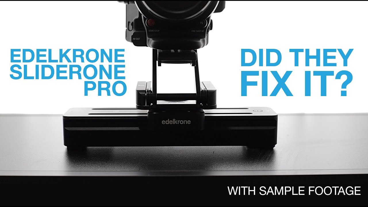 Edelkrone SliderONE Pro Review FOLLOW UP - Is It Fixed?