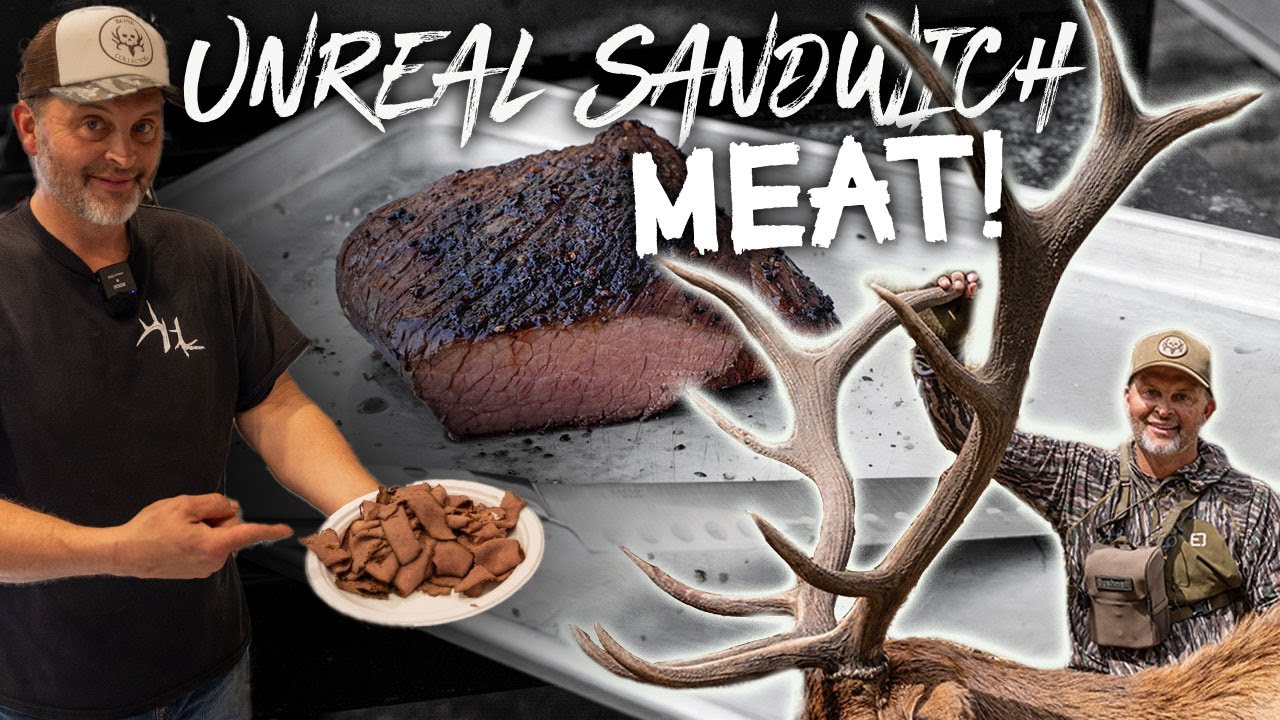 ELK ROAST Sliced Deli Meat Recipe! Sous Vide for 24 Hours!