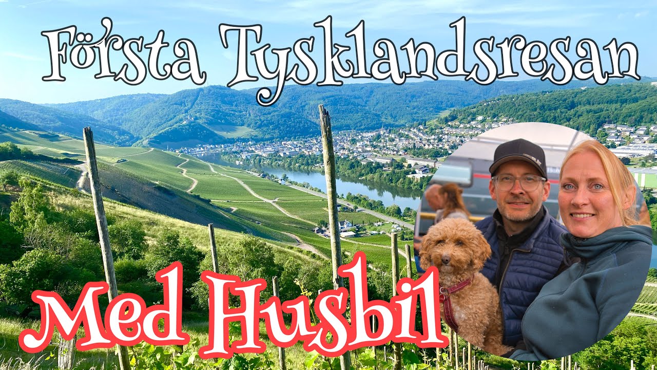 Från Norrland till Tyskland med husbil