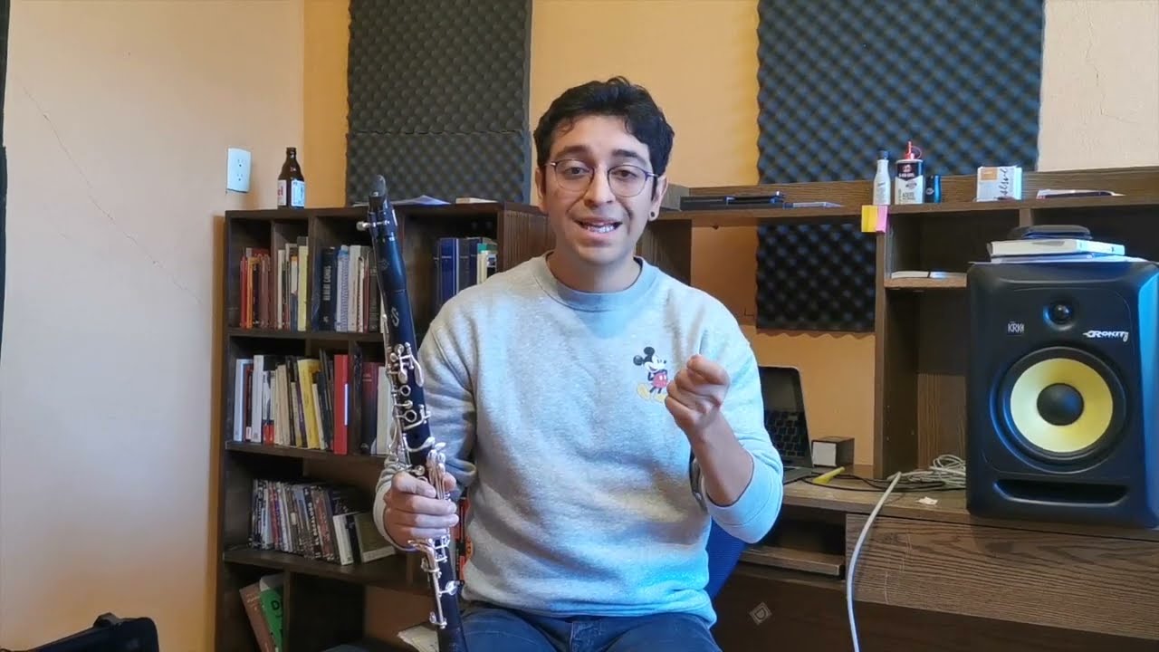 Embocadura en el clarinete/ clarinet embouchure (Banda)