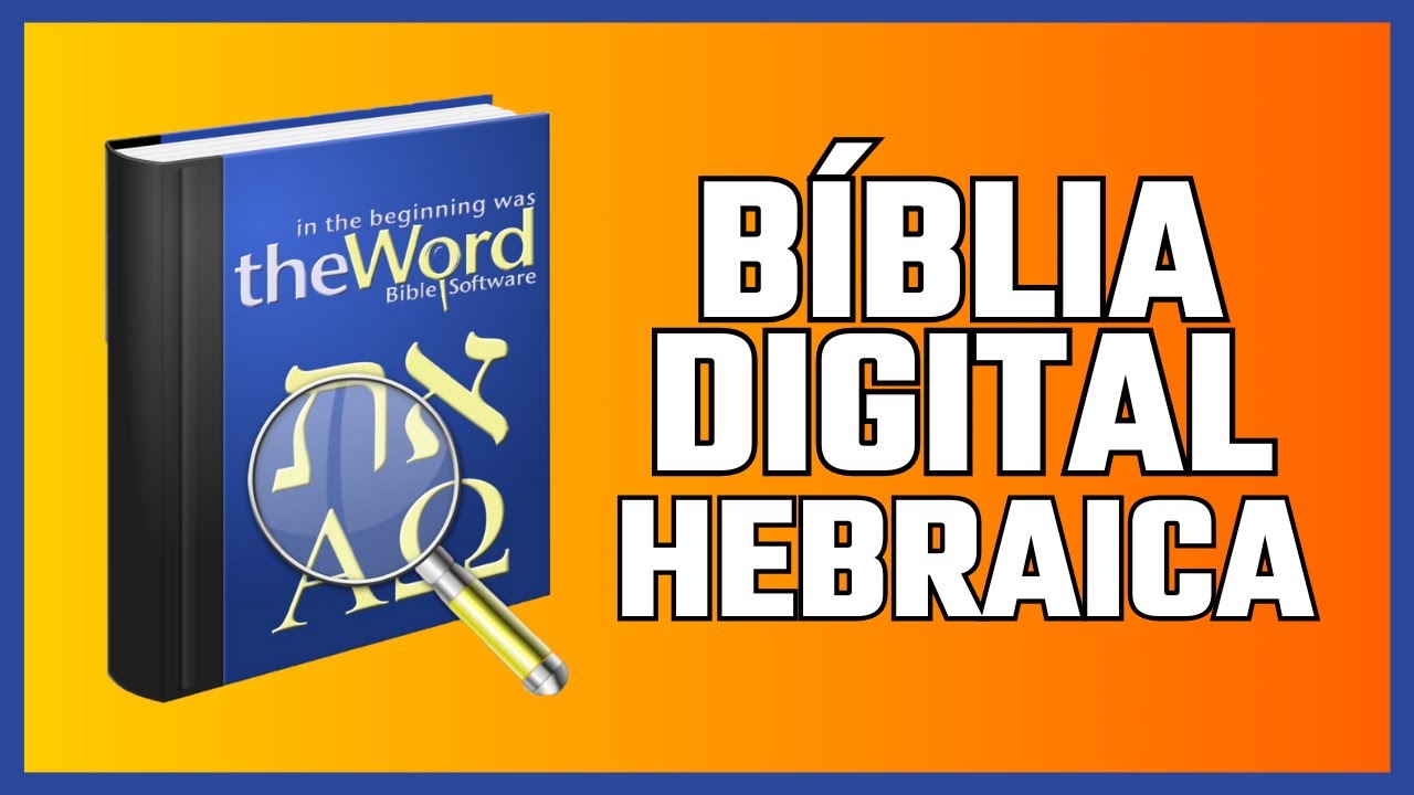 Como instalar a Bíblia Eletrônica the Word com modulo de tradução em hebraico.