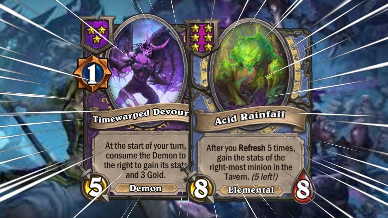 INSANE DEMON ELEMENTAL HYBRID?! | Hearthstone Battlegrounds