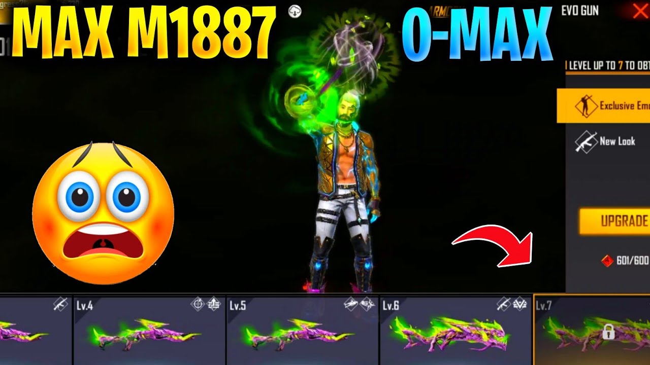 Upgrade M1014 0-Max Gamepaly 🤑 | Only Green Flame Draco M1014 Challange 🥵