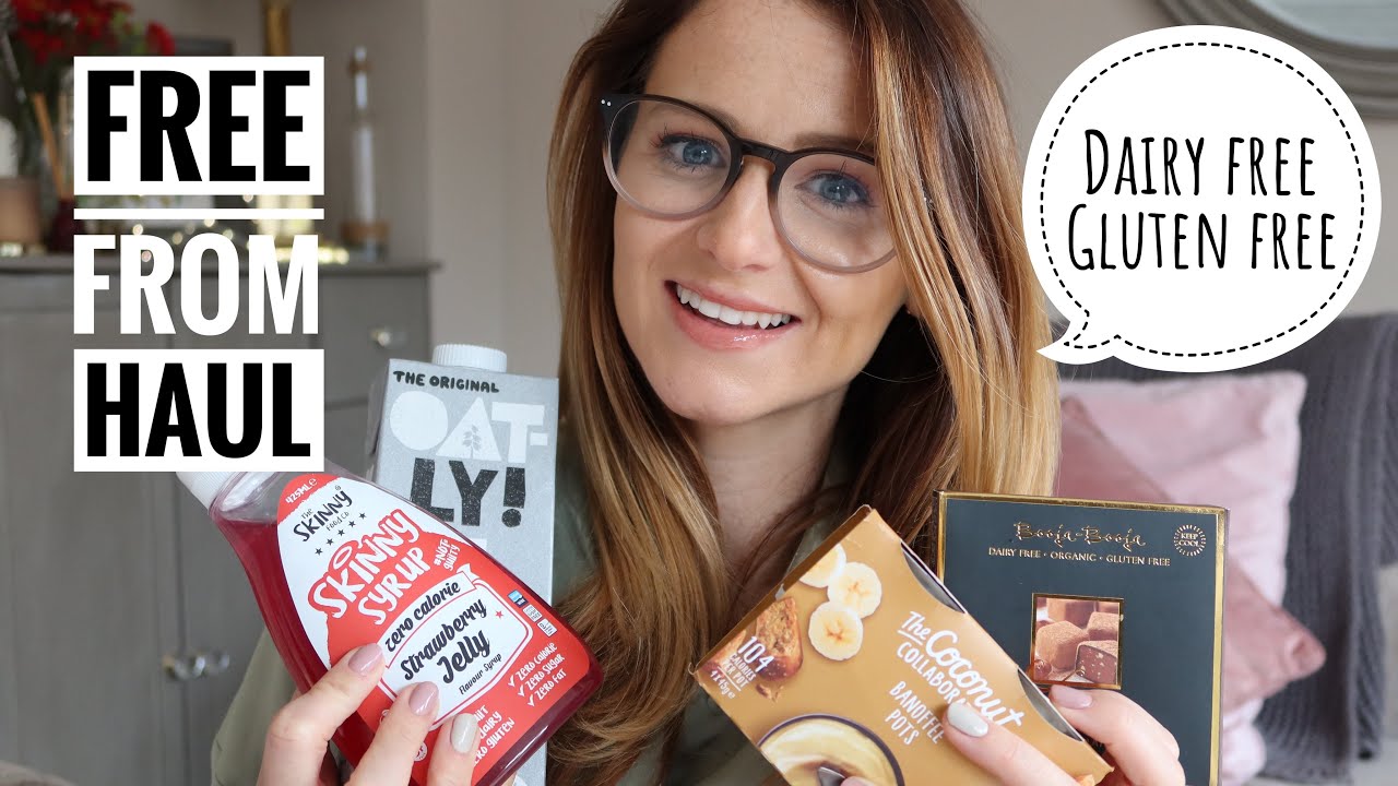 DAIRY FREE GLUTEN FREE FOOD HAUL | FAVOURITE GLUTEN FREE DAIRY FREE FOODS