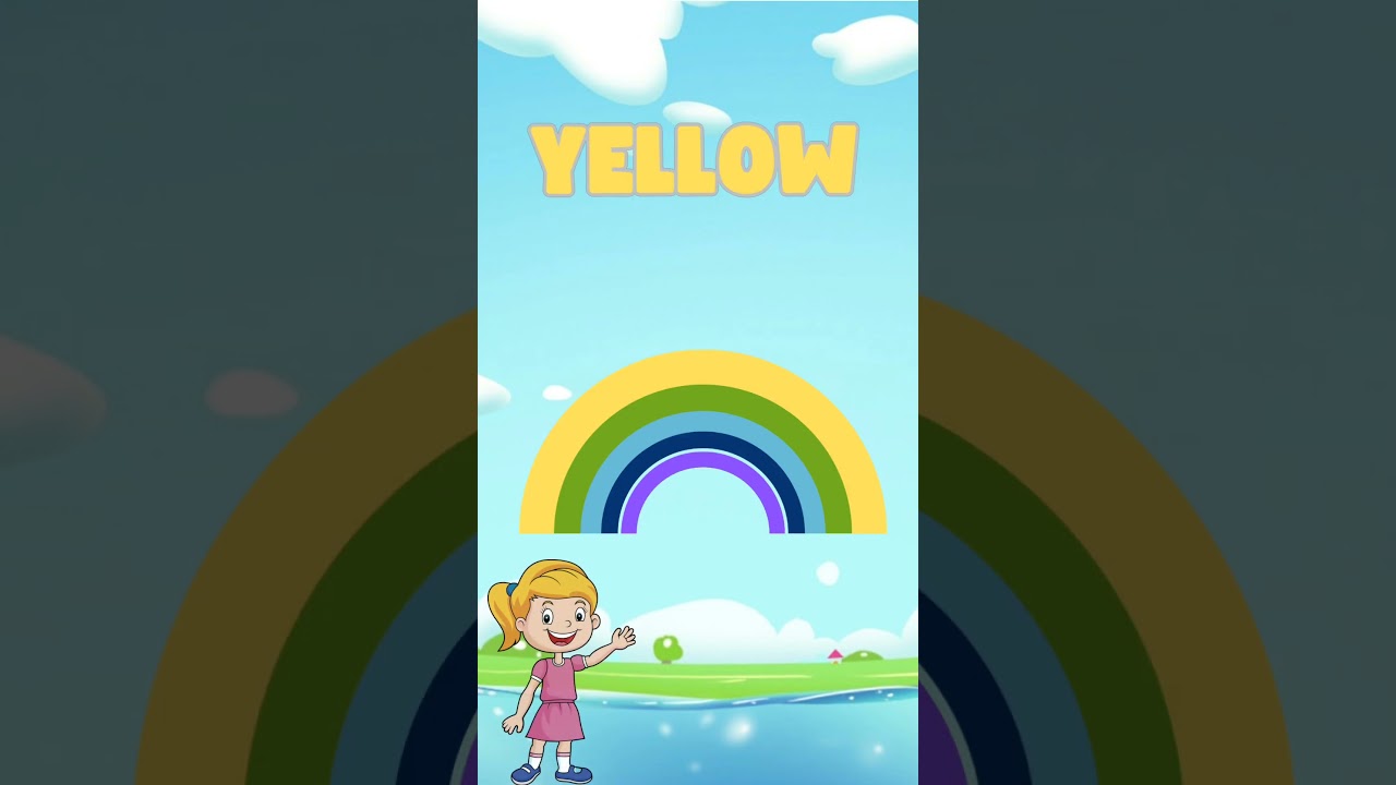 Rainbow colour I Rainbow colour name I colour of rainbow 🌈😊