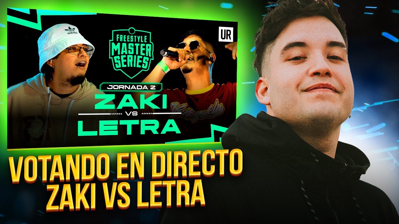 LETRA ES EL MEJOR FREESTYLER PURO - VOTANDO ZAKI VS LETRA -  KAPO 013 VOTA FMS CARIBE 2023 JORNADA 2