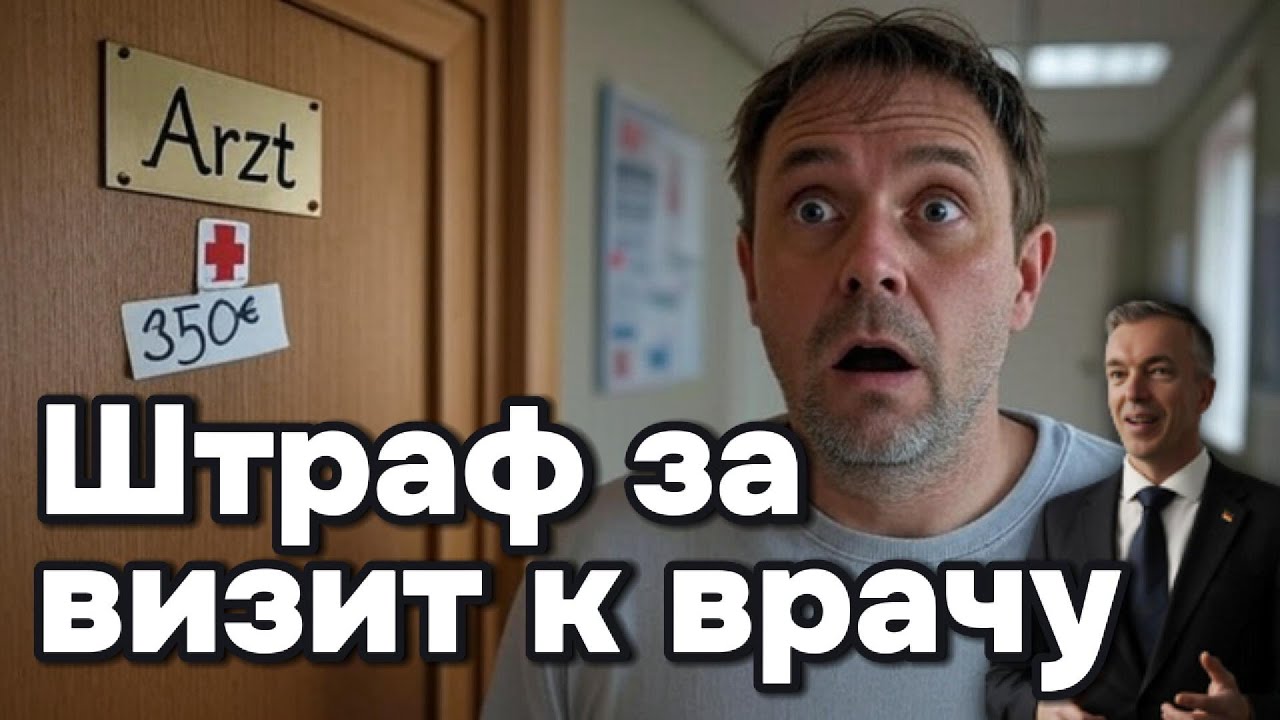 350€ штрафа за визит к врачу? Германия в шоке
