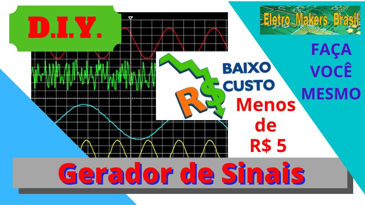 DIY Faça você mesmo um “Gerador de Sinais a um Custo Muito Baixo”
