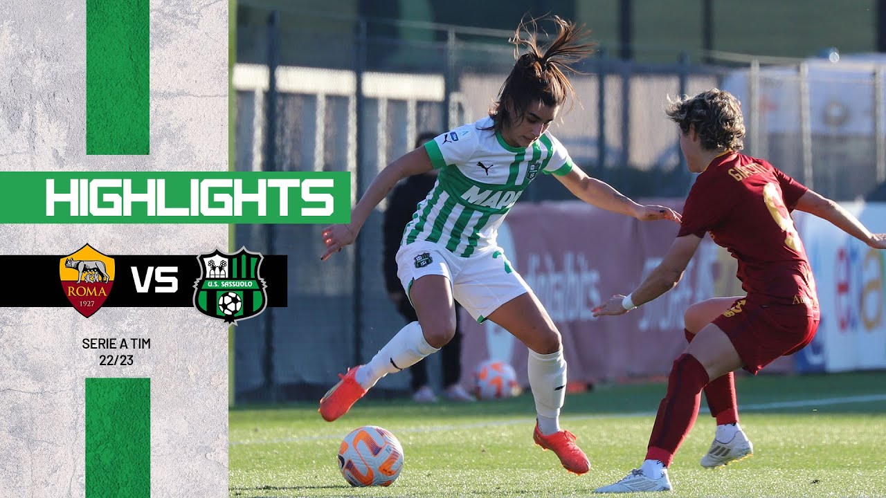 Serie A Femminile | Roma-Sassuolo 5-0