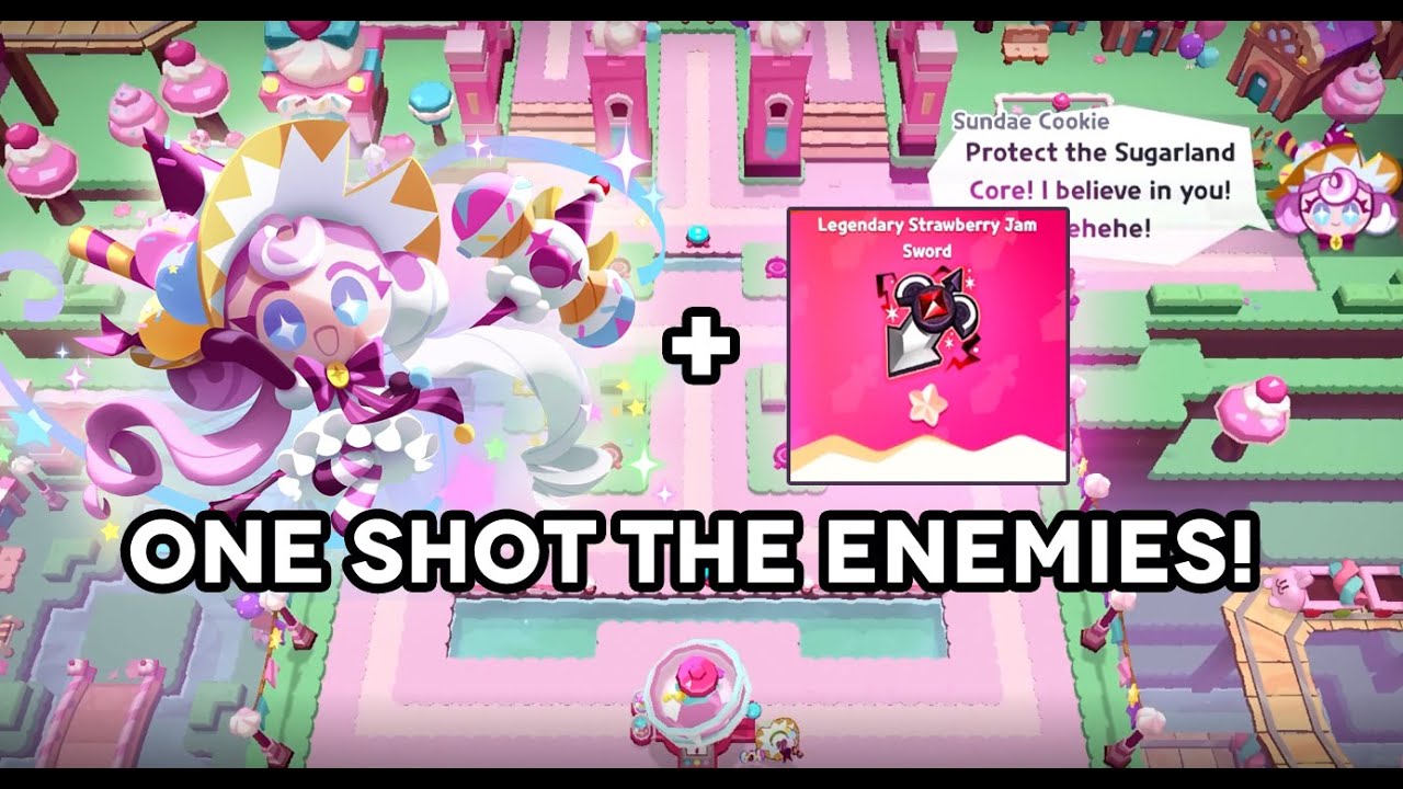 Perimeter Defense Guide - Sundae Cookie and Dark Choco Weapon - CookieRun ToA Tower of Adventure