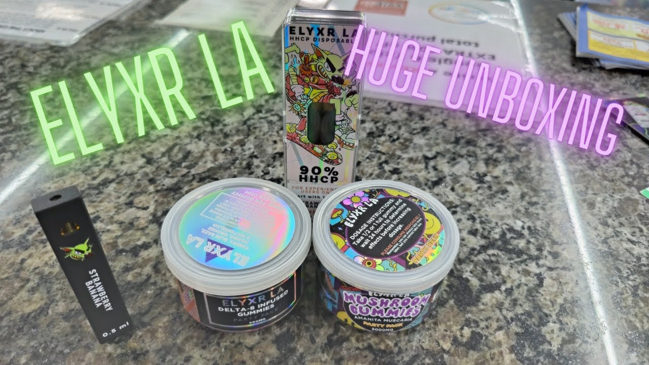 ELYXR LA UNBOXING!