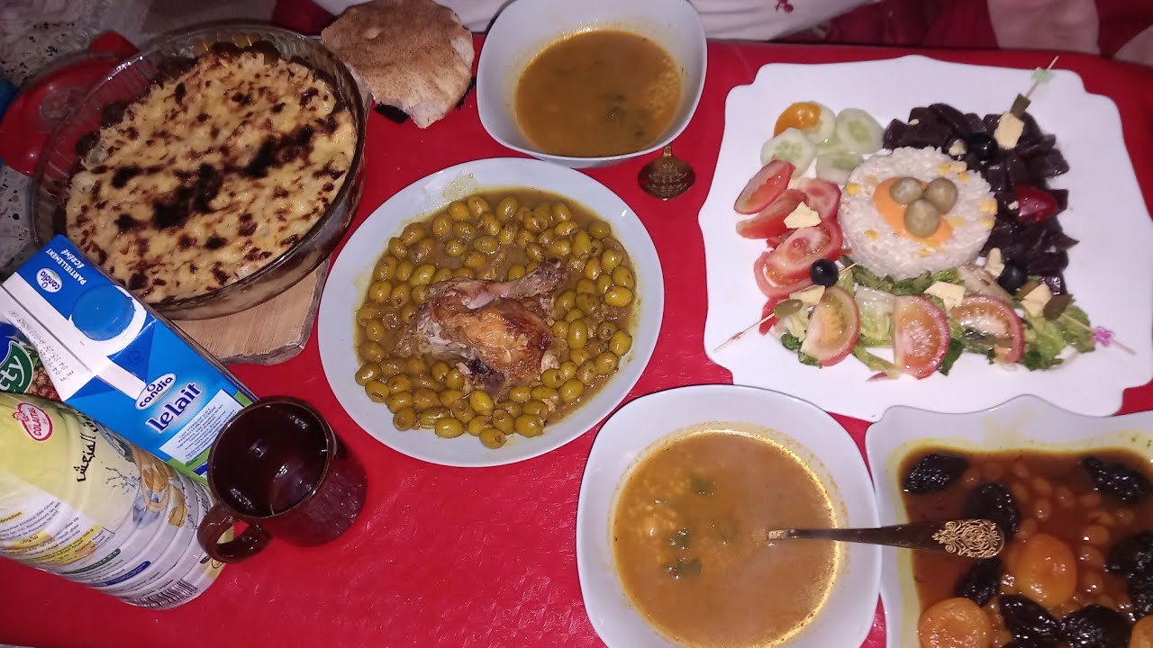 طاولتي يوم السادس من رمضان 2026 🌙 براعية لا للتبذير و حنا حظرنا غراتان بنين بزاف ❤️ 