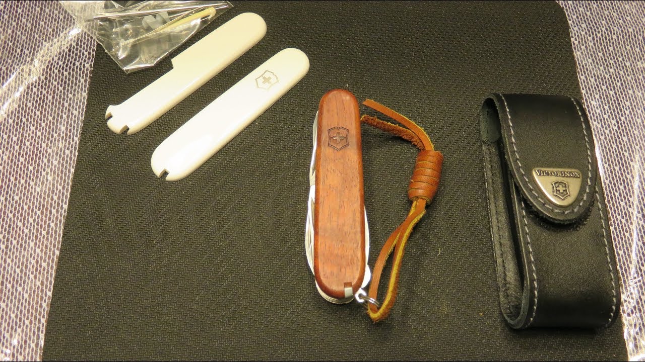 Victorinox Huntsman (replacing scales)