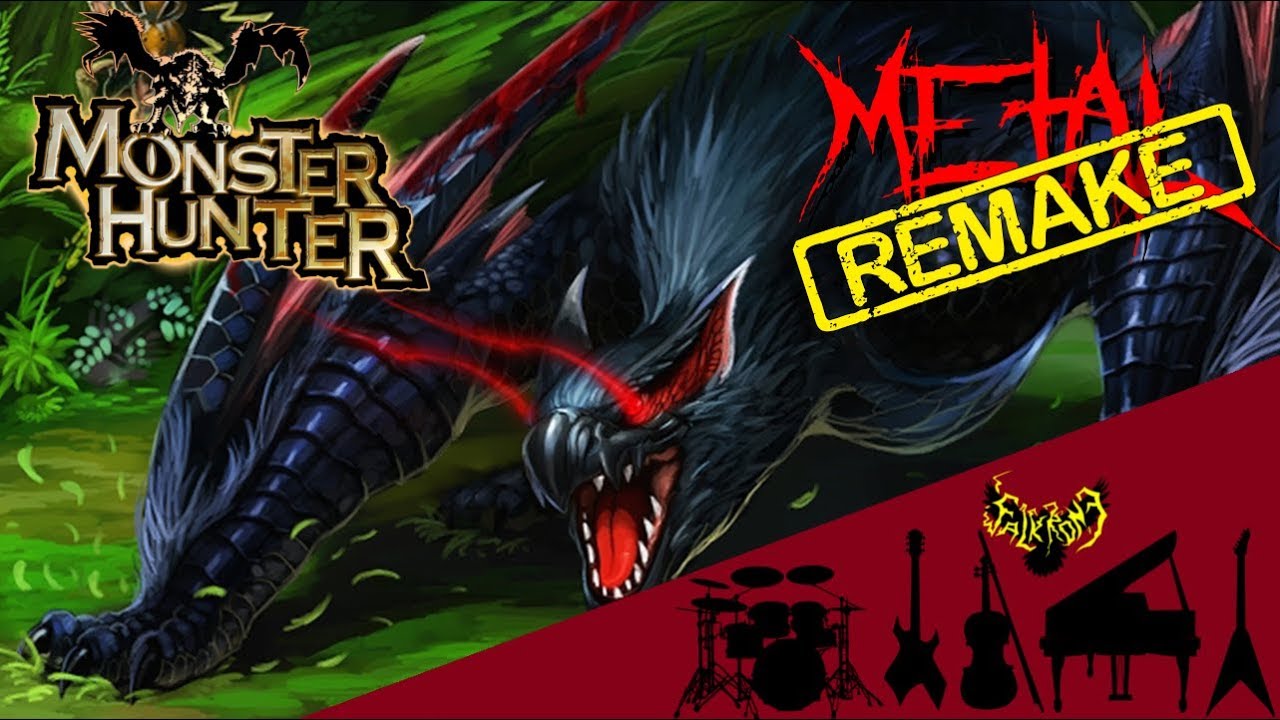RE: Monster Hunter Freedom Unite - Nargacuga Theme 【Intense Symphonic Metal Cover】