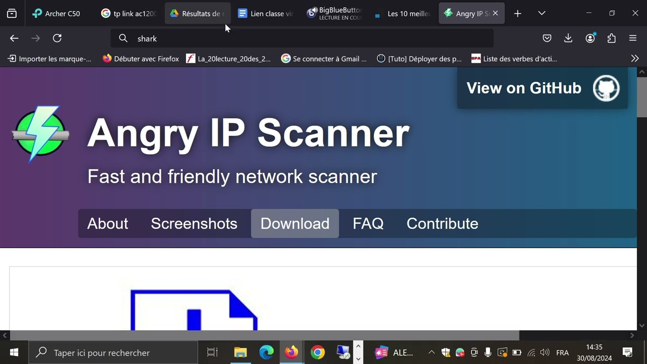 scan réseau et un peu netasq