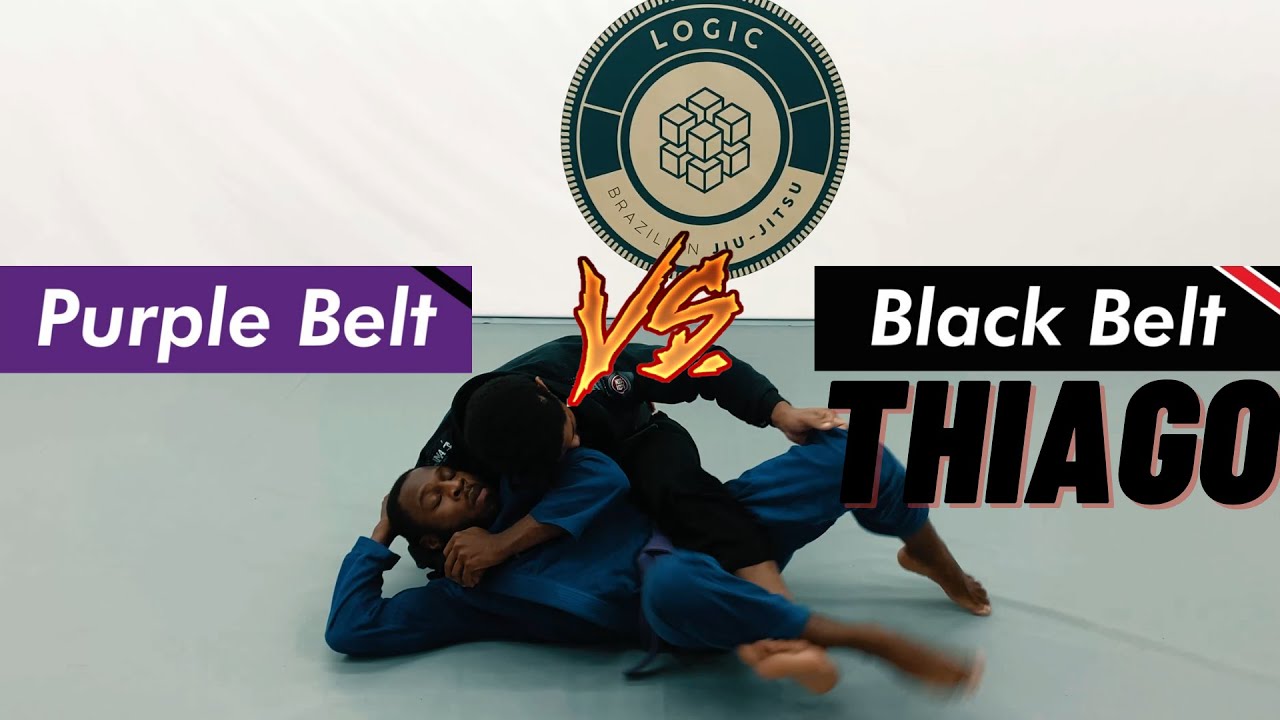 Purple Belt v Black Belt Thiago  - [Rolling/Sparring] Video Breakdown