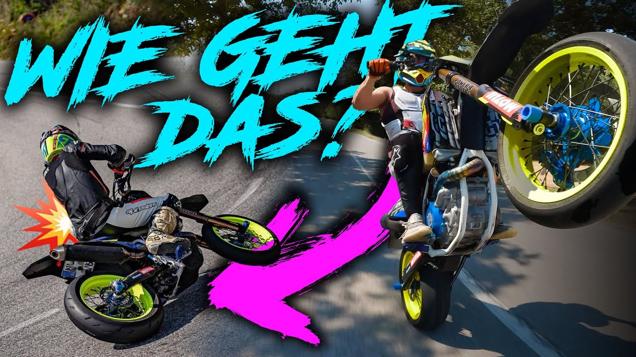 Das UNM&Ouml;GLICHE auf dem Motorrad