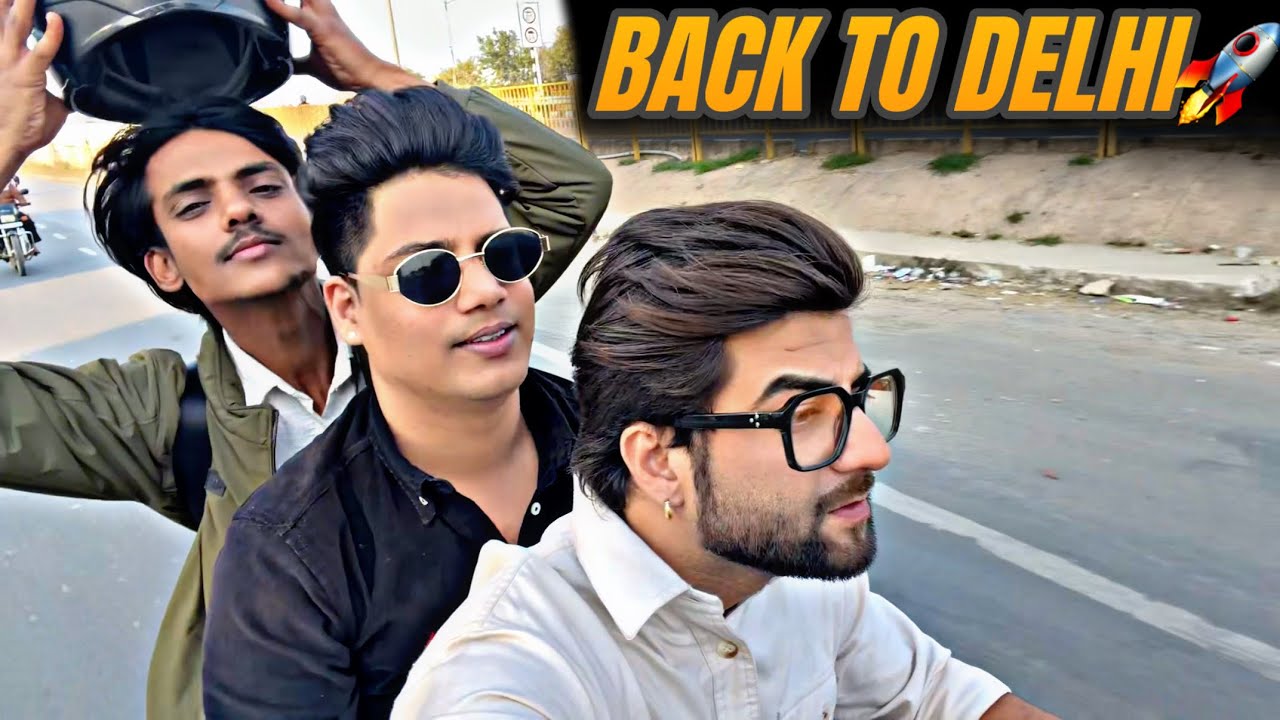 FINALLY PALWAL SE NIKLE DILLI KE LIYE😍  || Rohan Soni Vlogs