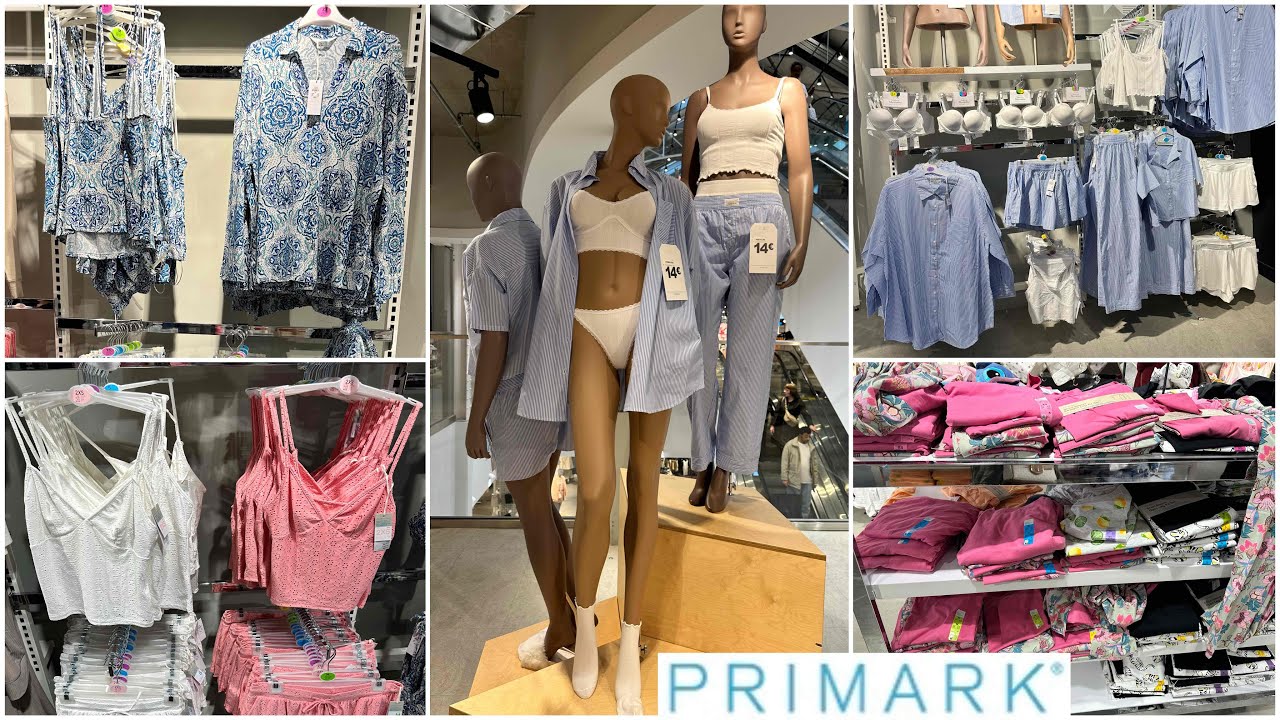 Primark women’s pyjamas new collection / April 2024