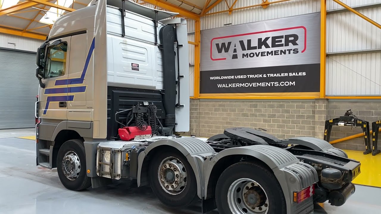 New In Stocklist For Sale: MERCEDES ACTROS MP3 2546 MEGASPACE 6X2 TRACTOR UNIT - 2012 - AV62 WMC