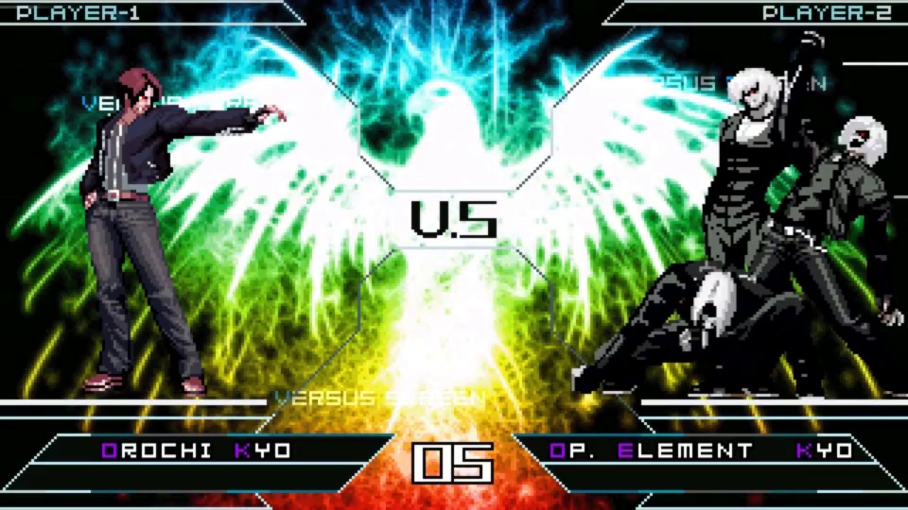 [KOF Mugen] Orochi Kyo SP VS OP Element Kyo