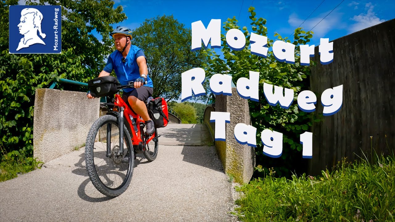 Mozart-Radweg Tag 1 Von Salzburg nach Leobendorf