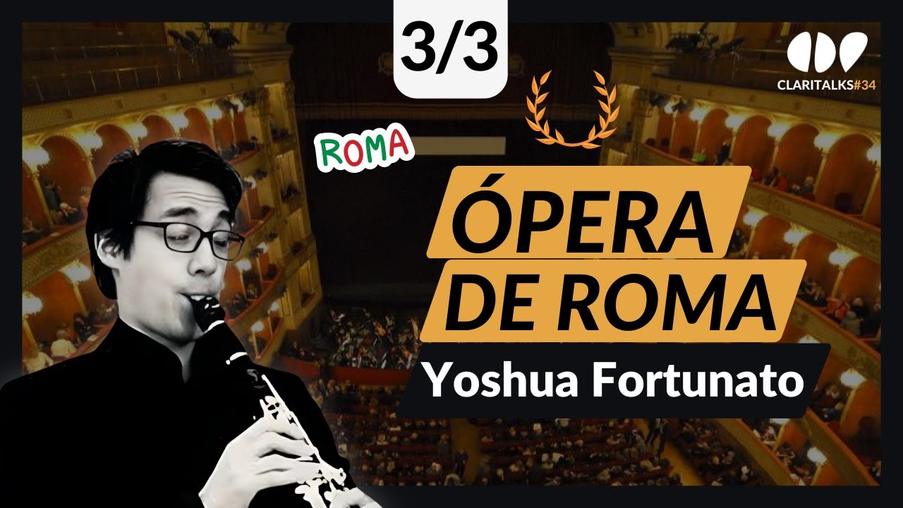 Los secretos de tocar en la Ópera de Roma revelados por Yoshua Fortunato