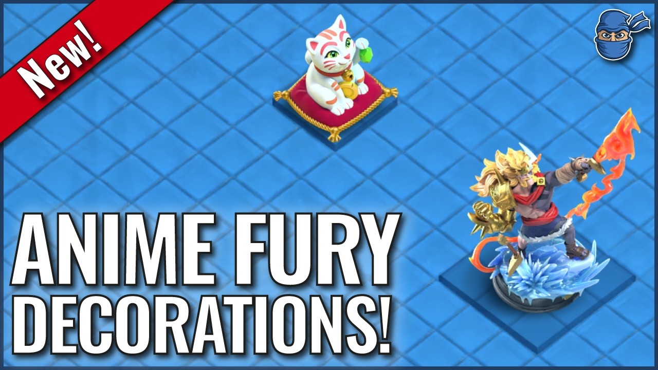 Anime Fury Event Decorations - June 2026 | Clash of Clans