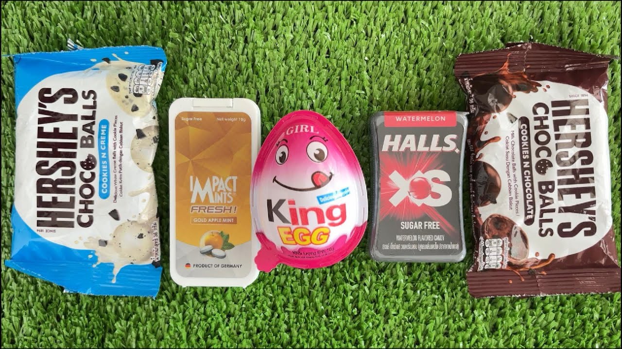 Wait Till I Open Each Candy | Chocolate, Mint & Candy Egg Surprise ASMR