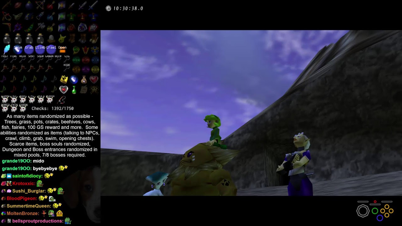 Ocarina of Time Randomizer with every possible item randomized [Part 2]