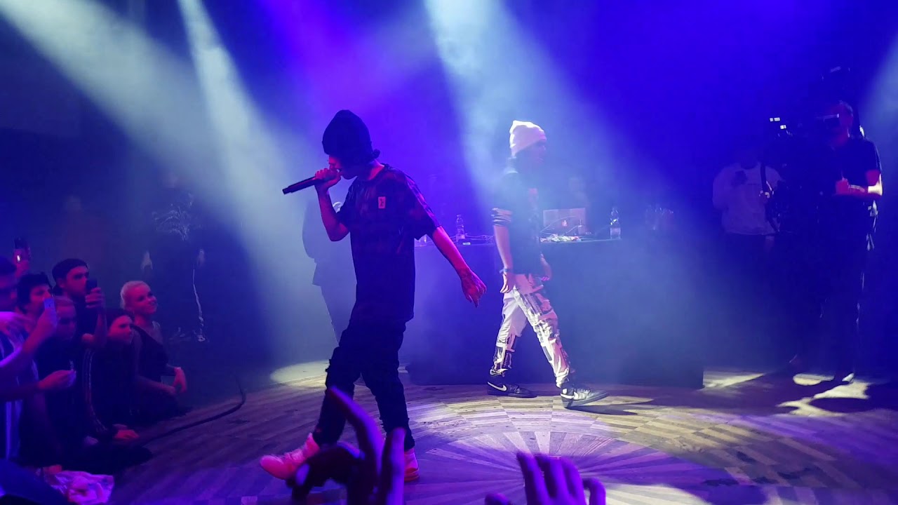 LIL XAN live Prague, Czech Republic / performs Midnight in Prague