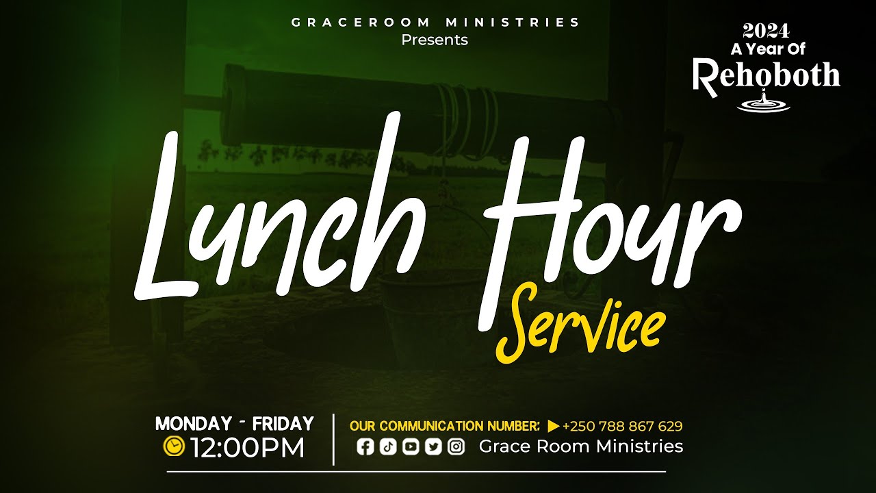 THURSDAY LUNCH HOUR SERVICE  24.10.2024 (Fasting Day 1367) - Pastor Anitha GAKUMBA
