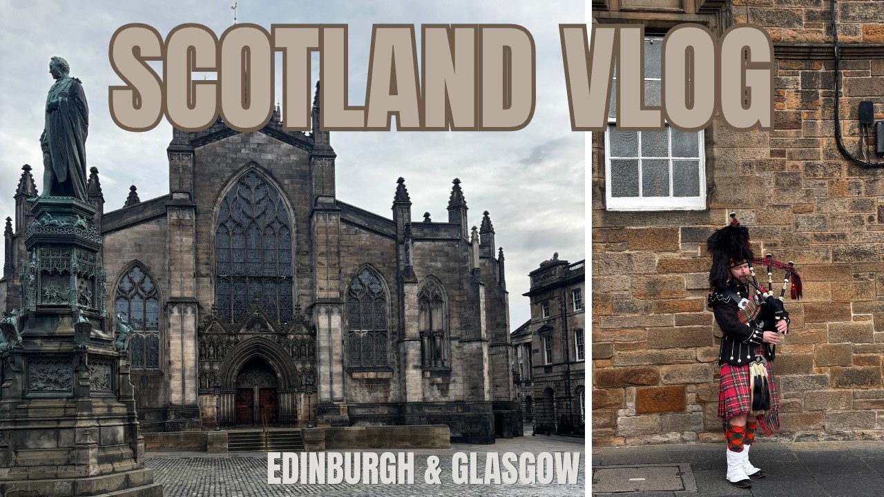 SCOTLAND VLOG 🏴󠁧󠁢󠁳󠁣󠁴󠁿🏰🌧️