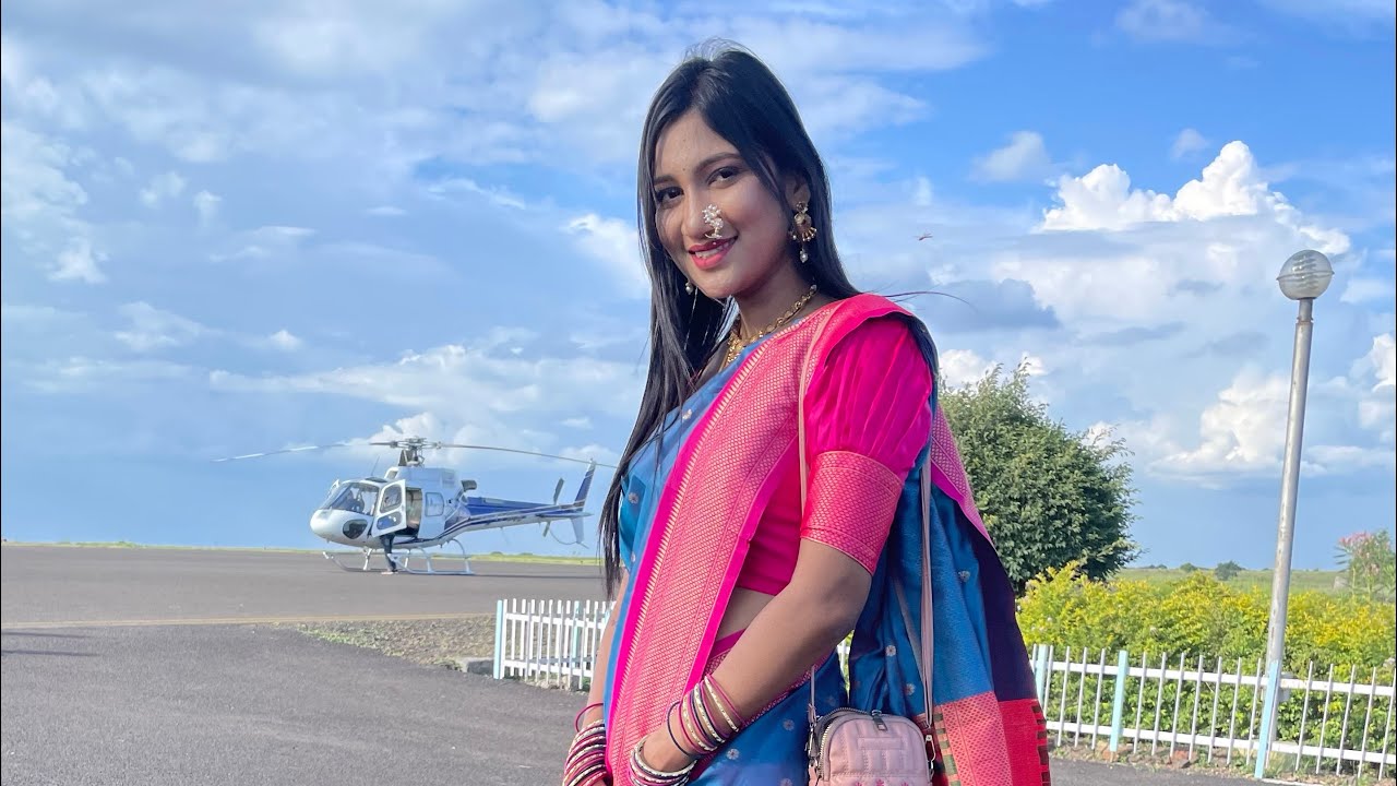 लातूर मध्ये पहिल्यांदाच अघोरी नृत्य आणि हेलिकॉप्टरने पुष्पवृष्टी !!!