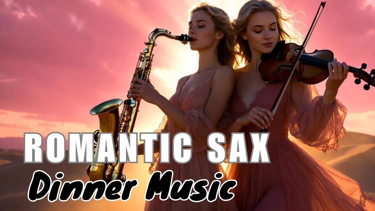 Smooth Romantic Saxophone | Relaxing Dinner Background Music