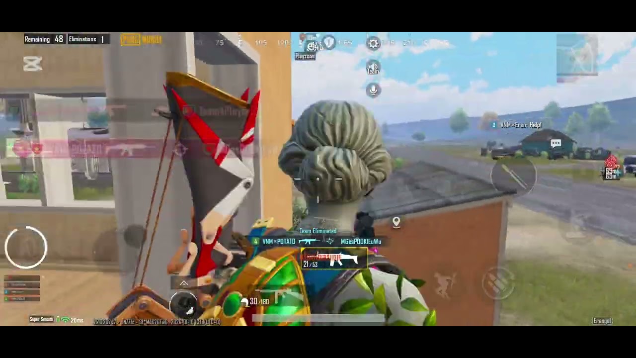 PUBGM HIGHLIGHTS🇧🇩 | VNMxPOTATO | VENOMAX esports | IPHONE 12