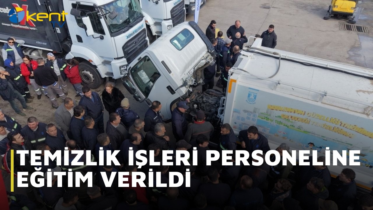 TEMİZLİK İŞLERİ PERSONELİNE EĞİTİM VERİLDİ