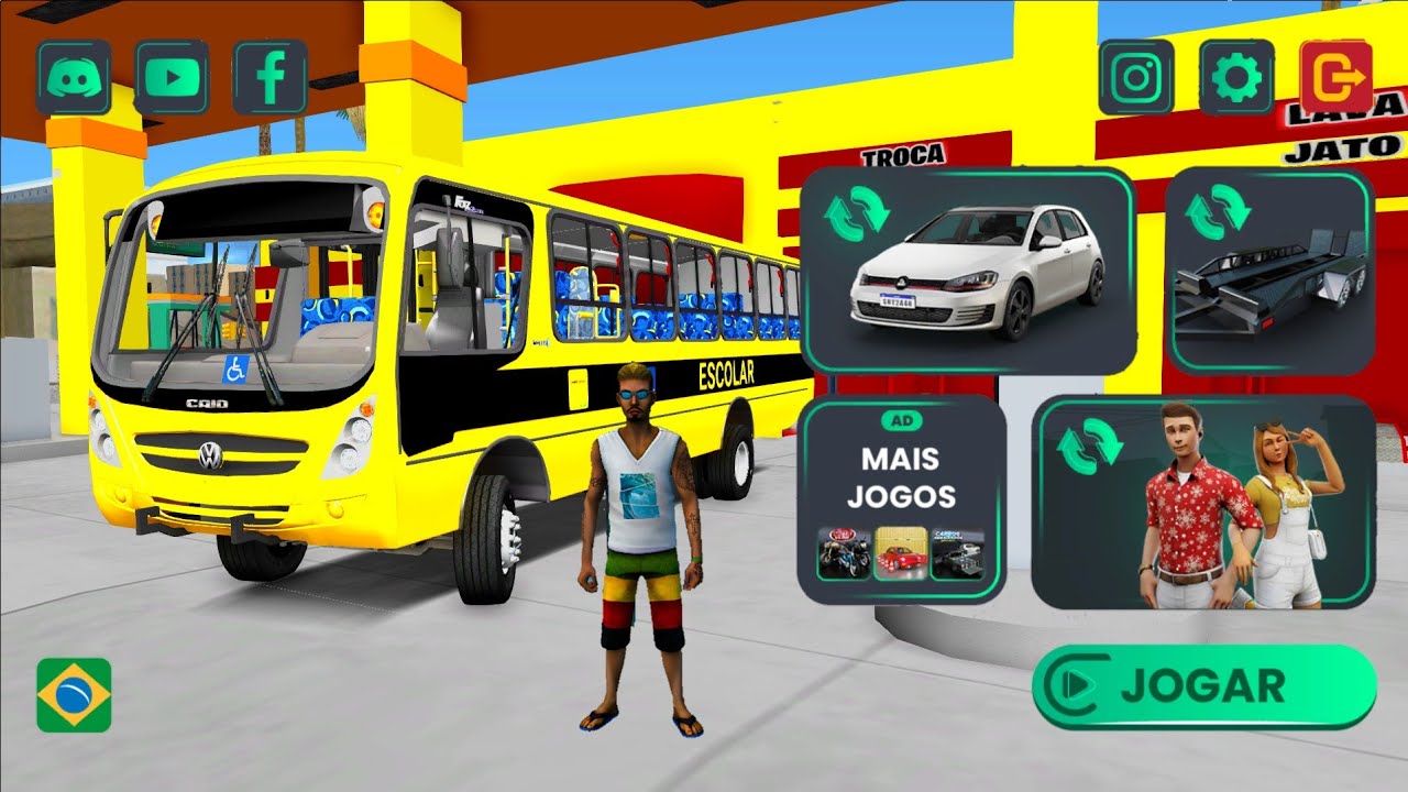 CRIEI O UM  REBAIXADOS ELITE BRASIL COM ÔNIBUS!