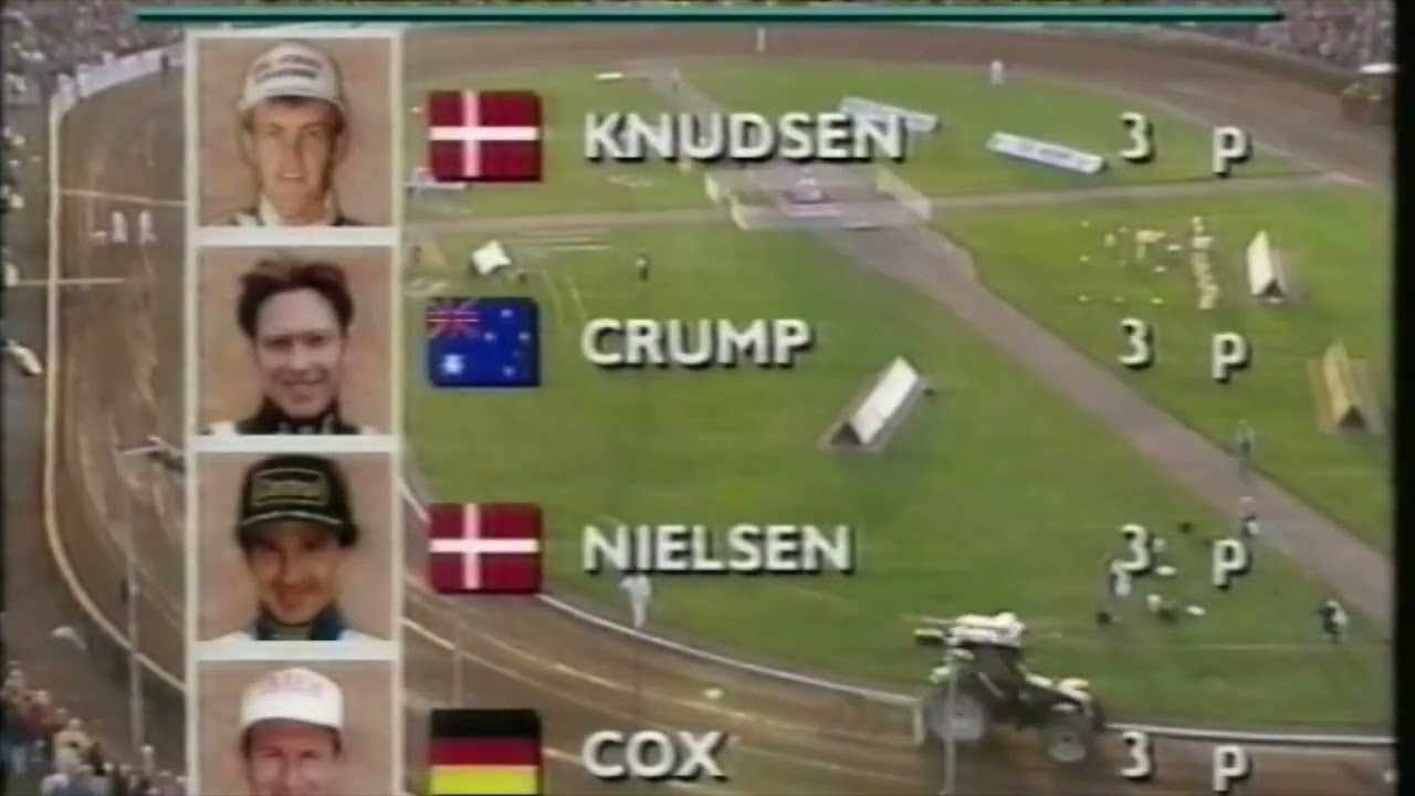 Vintage Speedway - 20th August 1994 Vojens Denmark, World Individual Final